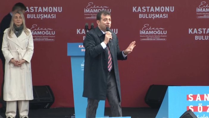 İmamoğlu Kastamonu'dan seslendi: Bu seçim değil rejim değişikliği