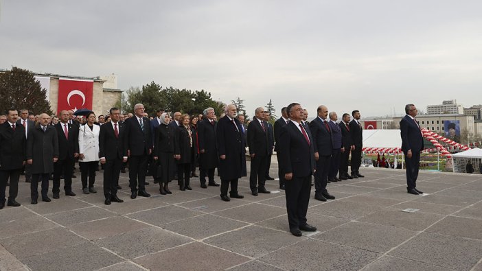Anıtkabir'de 23 Nisan törenine Erdoğan bu yıl da katılmadı