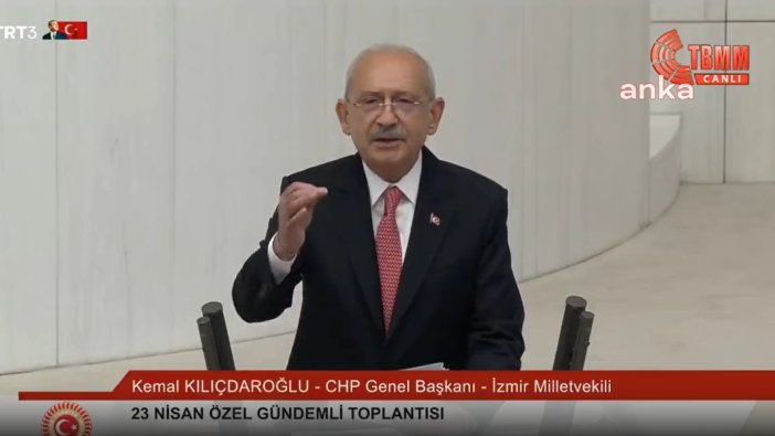 Kılıçdaroğlu milletvekili sıfatı ile son sözünü söyledi
