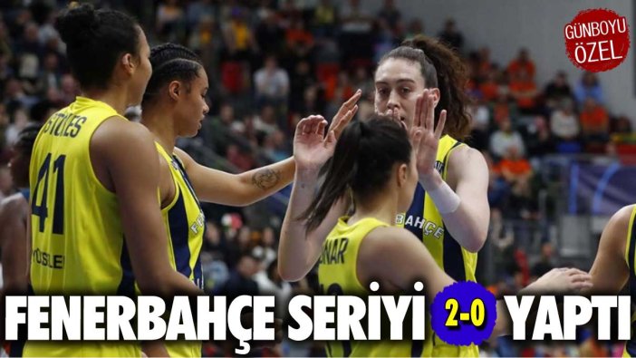 Fenerbahçe Alagöz Holding seriyi 2-0 yaptı