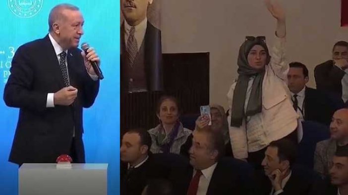 Erdoğan güldü ve böyle seslendi: Sen hiç engelliye benzemiyorsun