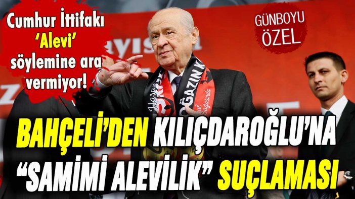 Devlet Bahçeli Eskişehir'de konuştu: ''Kemal Kılıçdaroğlu'nun aleviliği samimi değildir''