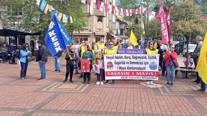 1 Mayıs İşçi Bayramı Çaycuma’da coşkuyla kutlandı