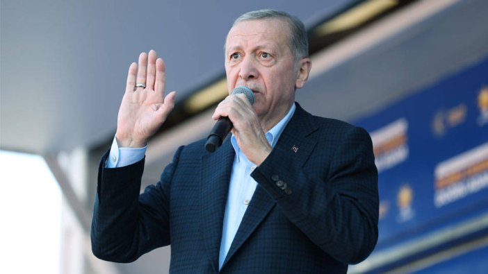 Erdoğan'dan mitingde Kılıçdaroğlu'na tehlikeli sözler: 'Millet sana mezar edecek'