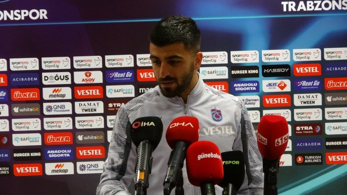 Trabzonsporlu futbolcu Bozok Ankaragücü galibiyetini değerlendirdi