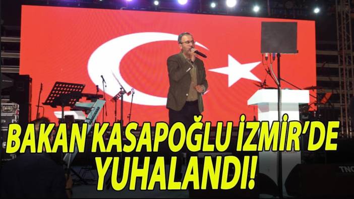 Bakan Kasapoğlu İzmir’de yuhalandı
