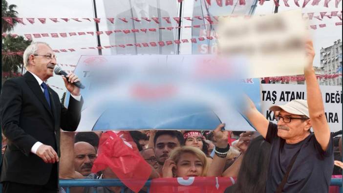 Kılıçdaroğlu’nun Adana mitinginde vatandaştan ‘Erzurum’ çıkarması: Bu pankartlar çok konuşulacak
