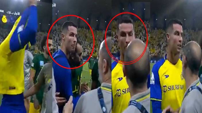 Ronaldo’nun rakip takımın hocasına yaptığı hareket dumur etti: Geçersiz sayılan golün acısını böyle çıkardı