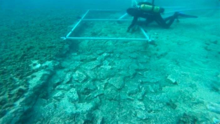 Akdeniz’de 7.000 yıllık batık yol keşfedildi