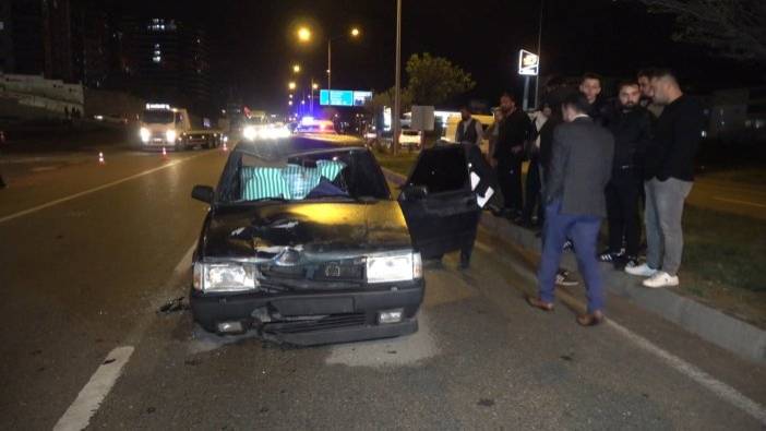 Kırıkkale'de otomobil çarptı! Korkulan oldu!