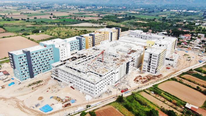 Türkiye’nin 21. Şehir Hastanesi Aydın’da yükselmeye devam ediyor