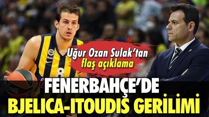 Uğur Ozan Sulak'tan flaş açıklama: Fenerbahçe'de Bjelica-Itoudis gerilimi