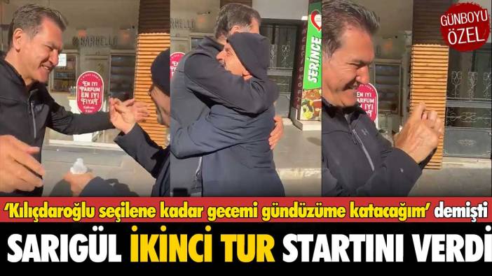 Kılıçdaroğlu cumhurbaşkanı olana kadar çalışacağım demişti: Sarıgül ikinci tur startını verdi
