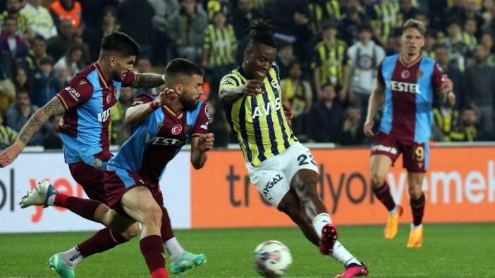 Fenerbahçe kendi sahasında Trabzonspor'u gömdü!