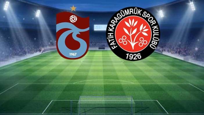 Fatih Karagümrük – Trabzonspor maçı hangi kanalda saat kaçta?