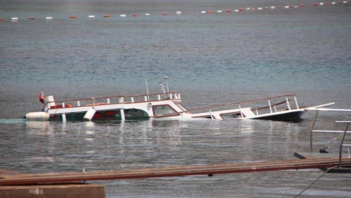 Bodrum'da tekne battı