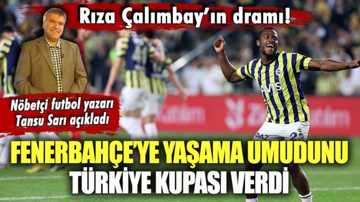 Fenerbahçe güle oynaya finalde: Tansu Sarı kupa yolunu yazdı