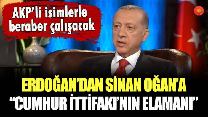 Erdoğan'dan Sinan Oğan'a: "Cumhur İttifakı'nın elemanı gibi..."