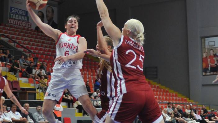 A Milli Kadın Basketbol Takımı Letonya’yı mağlup etti!