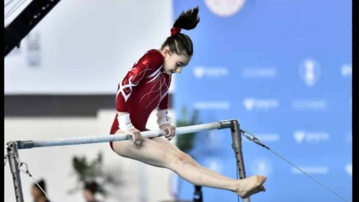 Milli cimnastikçi Bengisu Yıldız'dan bronz madalya