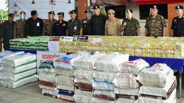 Tayland'da bir tondan fazla sentetik uyuşturucu ele geçirildi