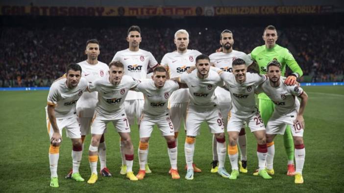 Galatasaray şampiyonluk için sahada: İlk 11'ler belli oldu