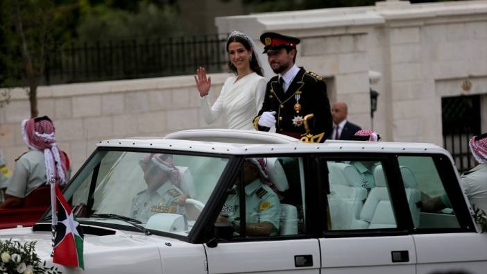 Ürdün Veliaht Prensi ile Suudi Arabistanlı Racva Al Seyf evlendi