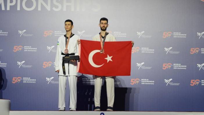 Milli tekvandocu Görkem Polat bronz madalya kazandı