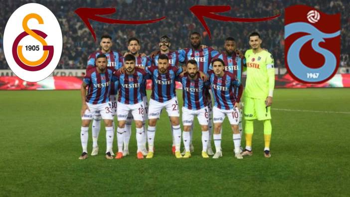Galatasaray Trabzonspor'un yıldızlarına kancayı taktı