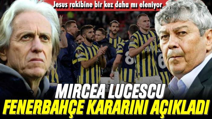 Lucescu Fenerbahçe kararını açıkladı