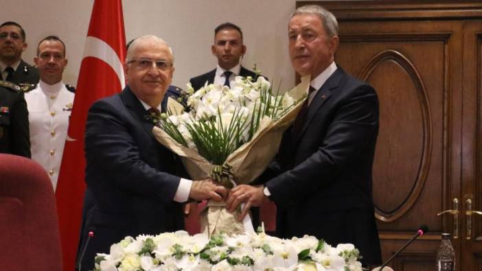 Milli Savunma Bakanı Yaşar Güler görevi Hulusi Akar'dan devraldı
