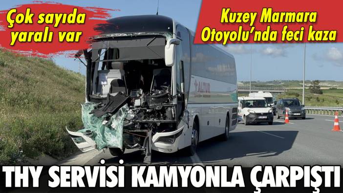 Kuzey Marmara Otoyolu'nda zincirleme kaza: Yaralılar var