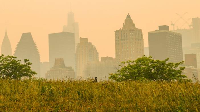 BM New York'taki dumanı iklim krizinin sembolü olarak değerlendirdi
