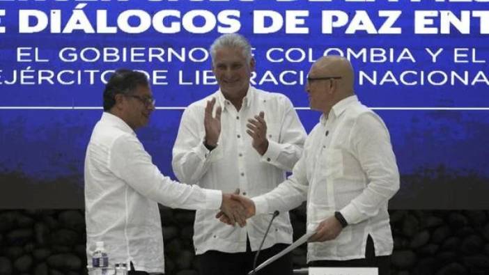 Kolombiya hükümeti isyancı grup ELN ile ateşkes imzaladı!