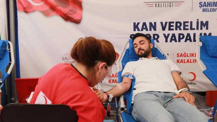 Gaziantep’te bir günde 5 bin 989 ünite kan bağışı yapıldı