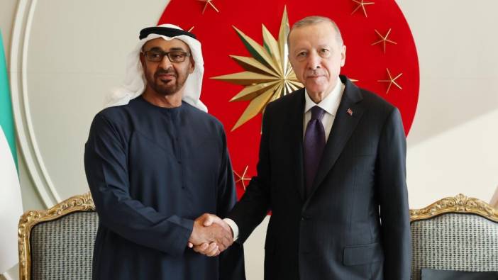 Erdoğan BAE Devlet Başkanı El Nahyan ile görüştü