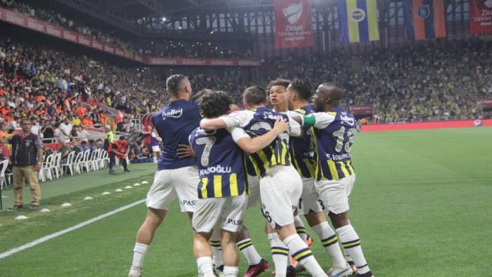 Fenerbahçe Ziraat Türkiye Kupası şampiyonu oldu
