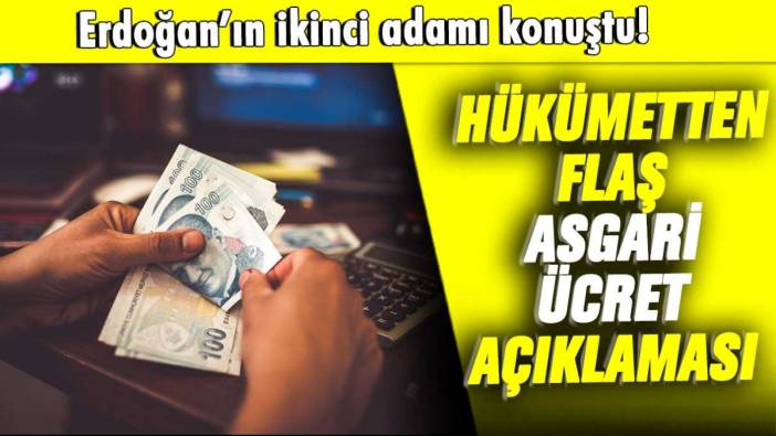 Hükümetten yeni asgari ücret açıklaması: Erdoğan'dan sonraki isim duyurdu