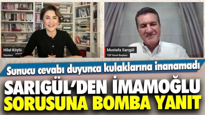 İmamoğlu ile Kılıçdaroğlu arasında ne yaşanıyor sorusuna Sarıgül’den bomba yanıt! Sunucu cevabı duyunca kulaklarına inanamadı