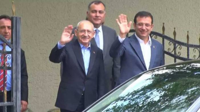Kılıçdaroğlu ve İmamoğlu Ankara'da görüştü