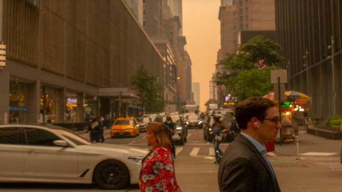 New York'ta orman yangınlarının dumanını solumak ölümcül olabilir!