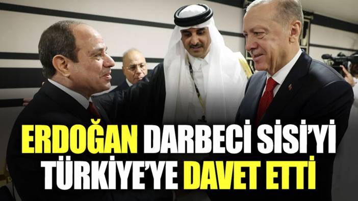 Erdoğan, darbeci Sisi'yi Türkiye'ye davet etti