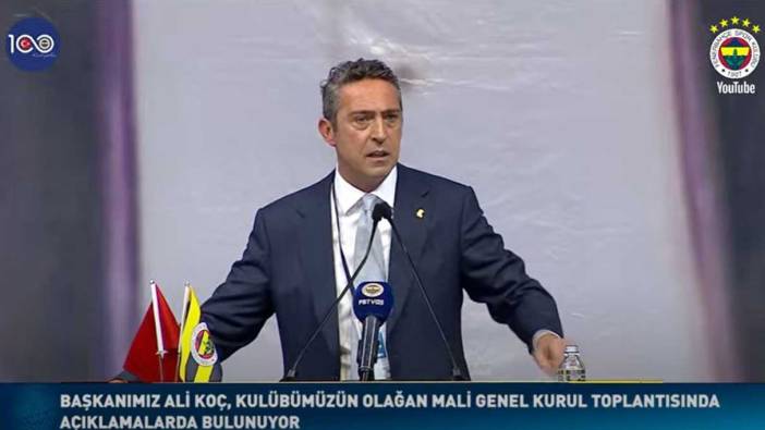 Fenerbahçe Kongresi'nden flaş Ali Koç kararı!