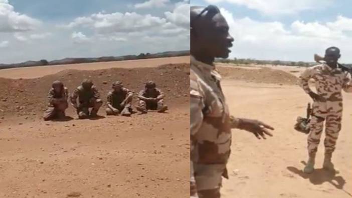 Çad ordusunun çok konuşulacak görüntüleri ortaya çıktı