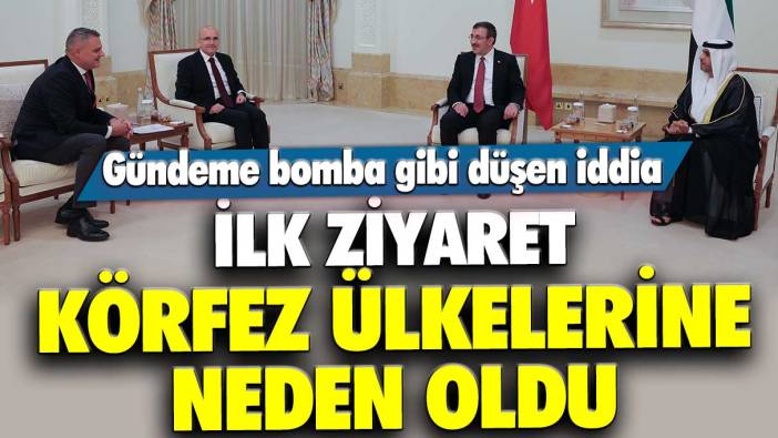 Gündeme bomba gibi düşen iddia... Çiçeği burnunda Hazine Bakanı Mehmet Şimşek'in ilk ziyareti BAE'ye neden oldu