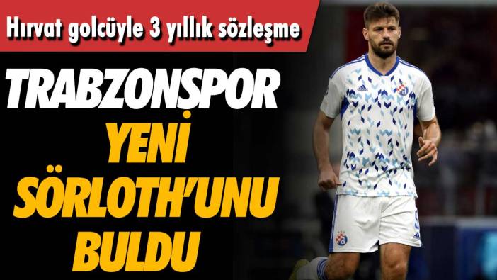 Hırvat golcüyle 3 yıllık sözleşme: Trabzonspor yeni Sörloth'unu buldu