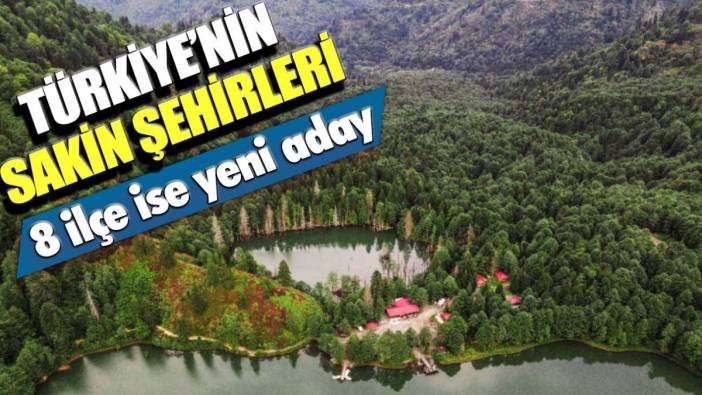 Türkiye'nin en sakin şehirleri! 8 ilçe ise yeni aday