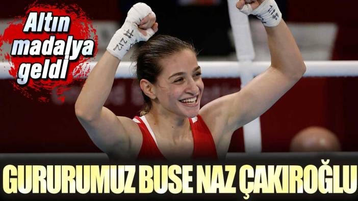 Altın madalya geldi: Şampiyon Buse Naz Çakıroğlu