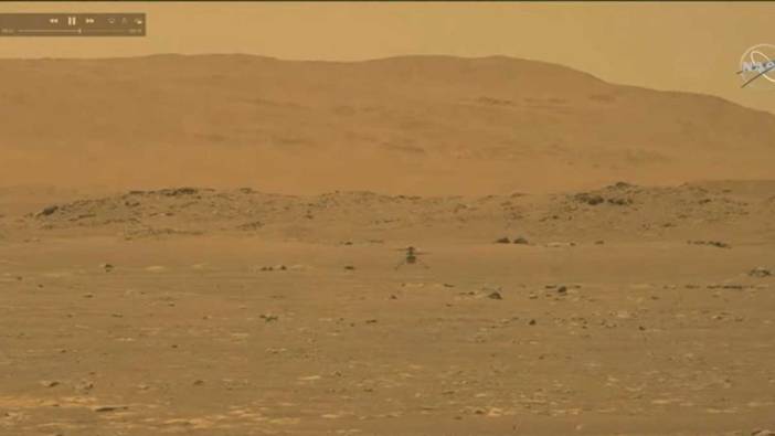 Mars'ta bulunan helikopter 63 gün sonra NASA'yla iletişime geçit