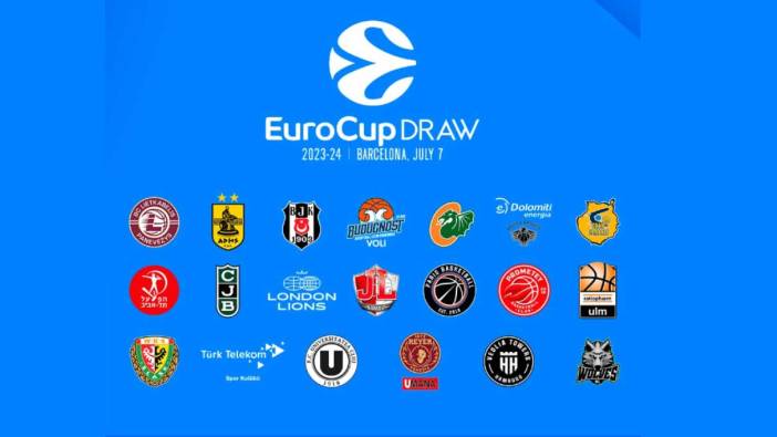 Beşiktaş ve Türk Telekom'un EuroCup'taki rakipleri belli oldu